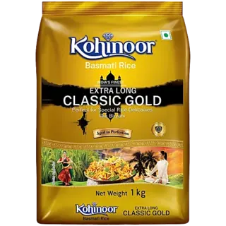 Kohinoor Basmati Rice Extra Long Gold