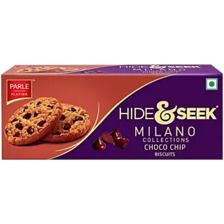 Parle Platina Hide & Seek Milano Collections Chocolate Chip Biscuits