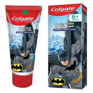Colgate Kids Batman Toothpaste - 6+ Years, Bubble Fruit Flavour, 80 g