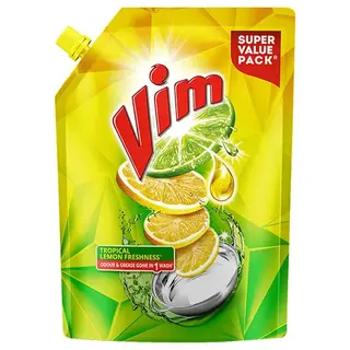 Vim Lemon Dishwash Liquid 