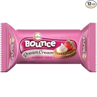 Sunfeast Bounce Dream Cream Strawberry And Vanilla