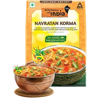 Kitchens Of India Heat & Eat Navratan Korma 