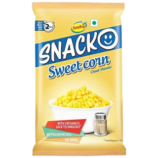 Sundrop Snacko Chaat Masala Sweet Corn