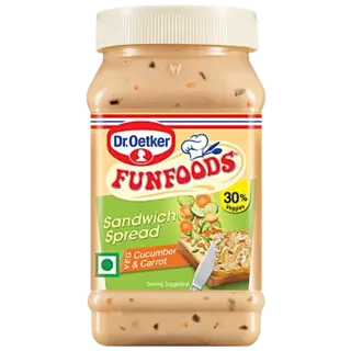 Dr.Oetker Funfoods Sandwich Spread - Cucumber & Carrot