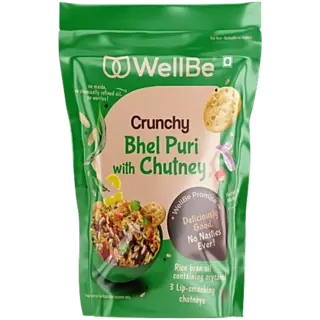 WellBe Crunchy Bhel Puri With Chutney