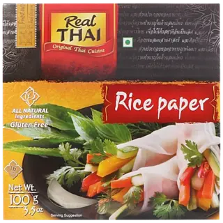 Real Thai Rice Paper - Round