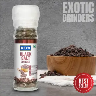 Keya Grinder Black Salt