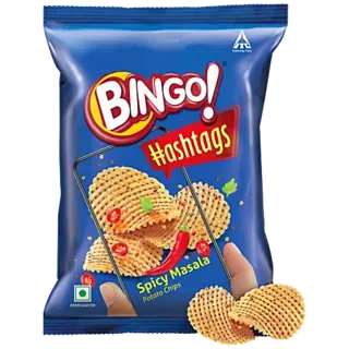 Bingo! Hashtags Spicy Masala Potato Chips