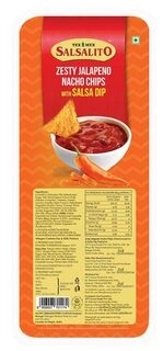 Salsalito Zesty Jalapeno Nachochips With Salsa Dip