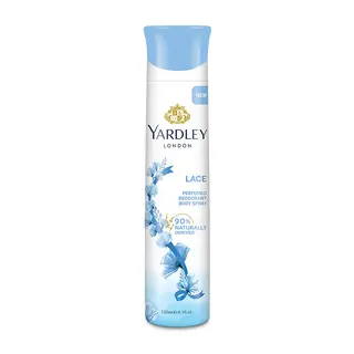 Yardley London Perfumed Deodorant Body Spray Lace 