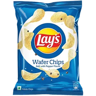 Lay's Salt with Pepper Wafer Chips