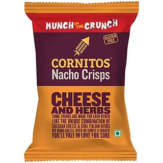 Cornitos Cheese & Herbs Nacho Crisps
