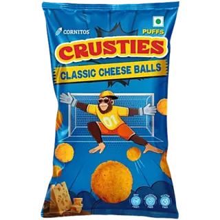 Cornitos Crusties Classic Cheese Balls Puffs