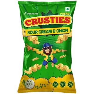 Cornitos Crusties Sour Cream & Onion Puffs
