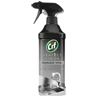 Cif Cleaners Perfect Finish Cleaning Spray - Stainless Steel, Streak-Free Shine