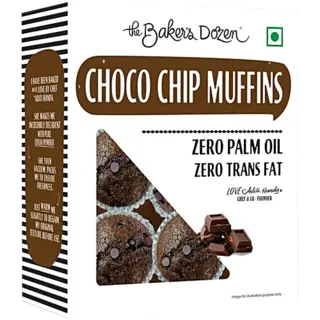 The Baker's Dozen Choco Chip Muffins