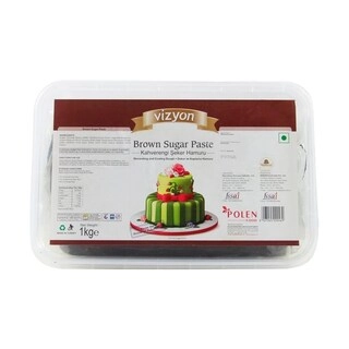 Vizyon Sugar Paste (fondent) - Brown
