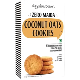 The Baker's Dozen Coconut Oats Cookies