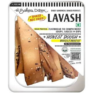 The Baker's Dozen Wholewheat Lavash
