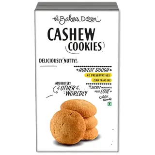The Baker's Dozen Cashew Cookies