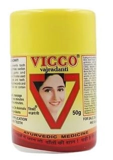 Vicco Vajradanti Pure Herbal Tooth Powder