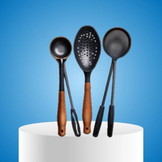 Strainer, Ladle, Spatula