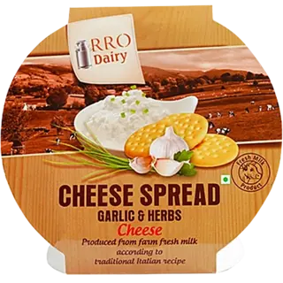 RRO Dairy Cheese Spread - Garlic & Herbs