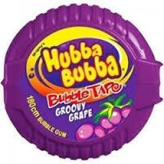 Wrigleys Hubba Bubba Bubble Tape Groovy Grape Bubble Gum