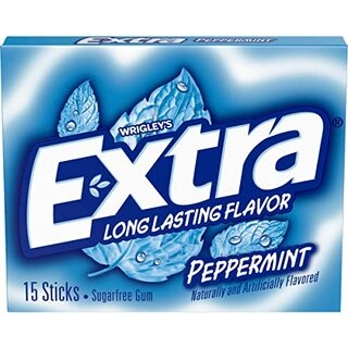 Wrigleys  Extra Long Lasting Flavour Peppermint Sugarfree Gum 