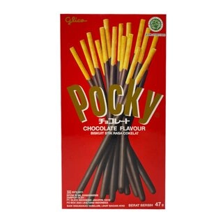 Pocky Glico Chocolate Cream Covered Biscuit Stick