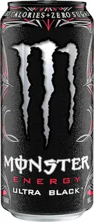 Monster Energy Drink Ultra Black Zero Sugar