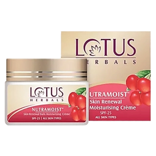 Lotus Herbals Nutramoist Skin Renewal Daily Moisturising Cream SPF-25