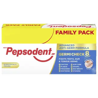 Pepsodent Germicheck Toothpaste Family Pack