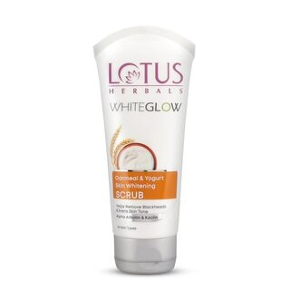 Lotus Herbals WhiteGlow Oatmeal and Yogurt Skin Whitening Scrub