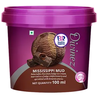 Baskin Robbins Divinez Ice Cream - Missisippi Mud