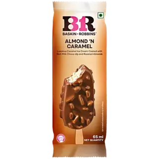 Baskin Robbins Almonds N Caramel Bar Ice Cream