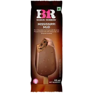 Baskin Robbins Mississippi Mud Stick Ice Cream