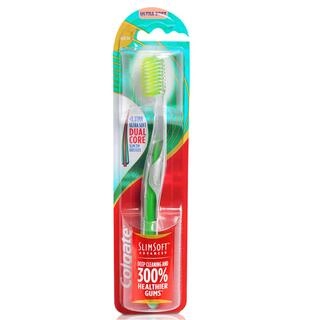 Colgate Slim Soft Advanced, (Ultra Soft) Manual Toothbrush