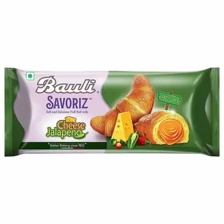 Bauli Savoriz Cheese Jalapeno Puff Roll