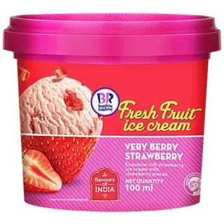 Baskin Robbins Very Berry Strawberry Ice Cream