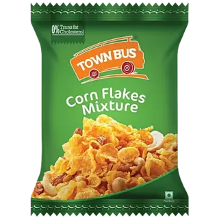 Town Bus Corn Flakes Mixture