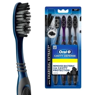 Cavity Defense Charcoal Soft Toothbrush