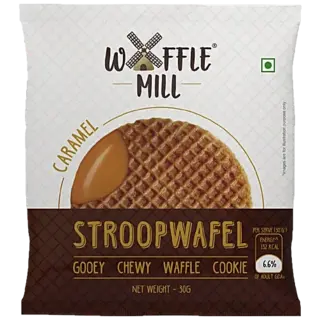 Waffle Mill Stroopwafel Waffle Cookie - Caramel