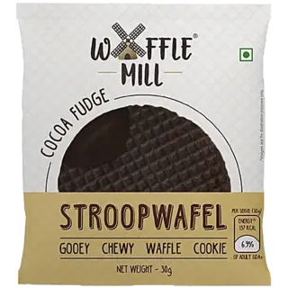Waffle Mill Stroopwafel Waffle Cookie - Cocoa Fudge