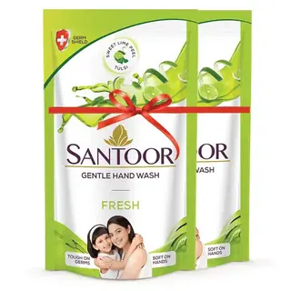 Santoor Fresh Gentle Hand Wash