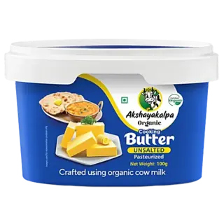 AKSHAYAkshayakalpa Organic Cooking Butter Unsalted