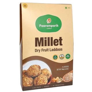 Paaramparik Millet Laddu| Dry Fruits & Jaggery