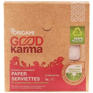 Origami Good Karma Paper Serviettes