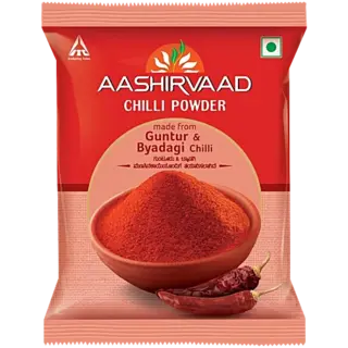 Aashirvaad Chilli Powder Guntur and Byadagi