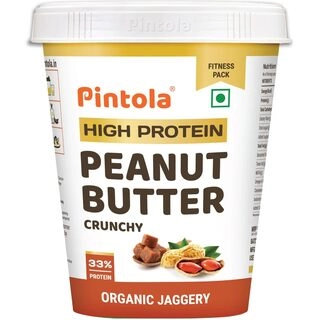  Pintola HIGH Protein Organic Jaggery Peanut Butter Crunchy